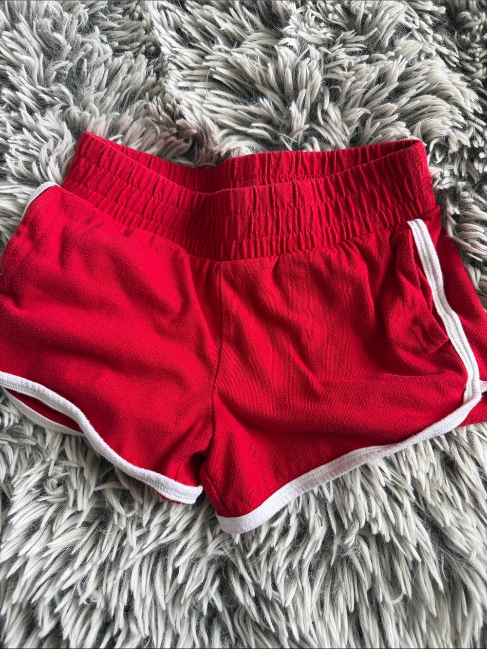 wonder nation Red Shorts with White Trim